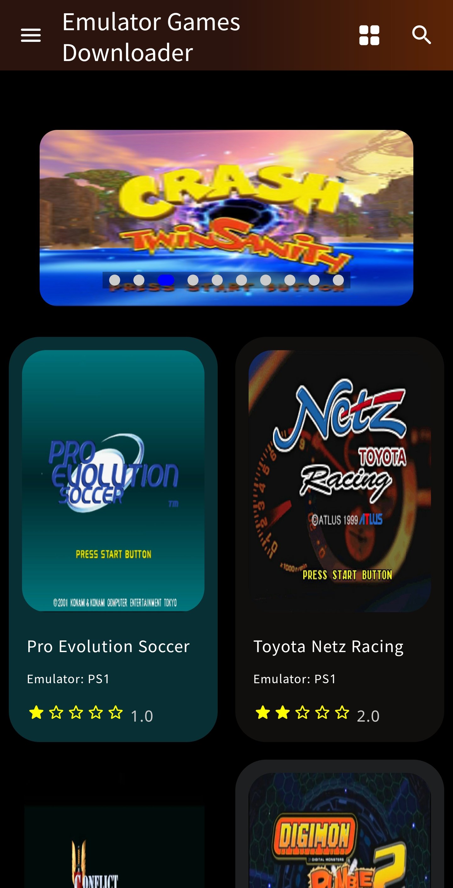 Emulator Games Downloader