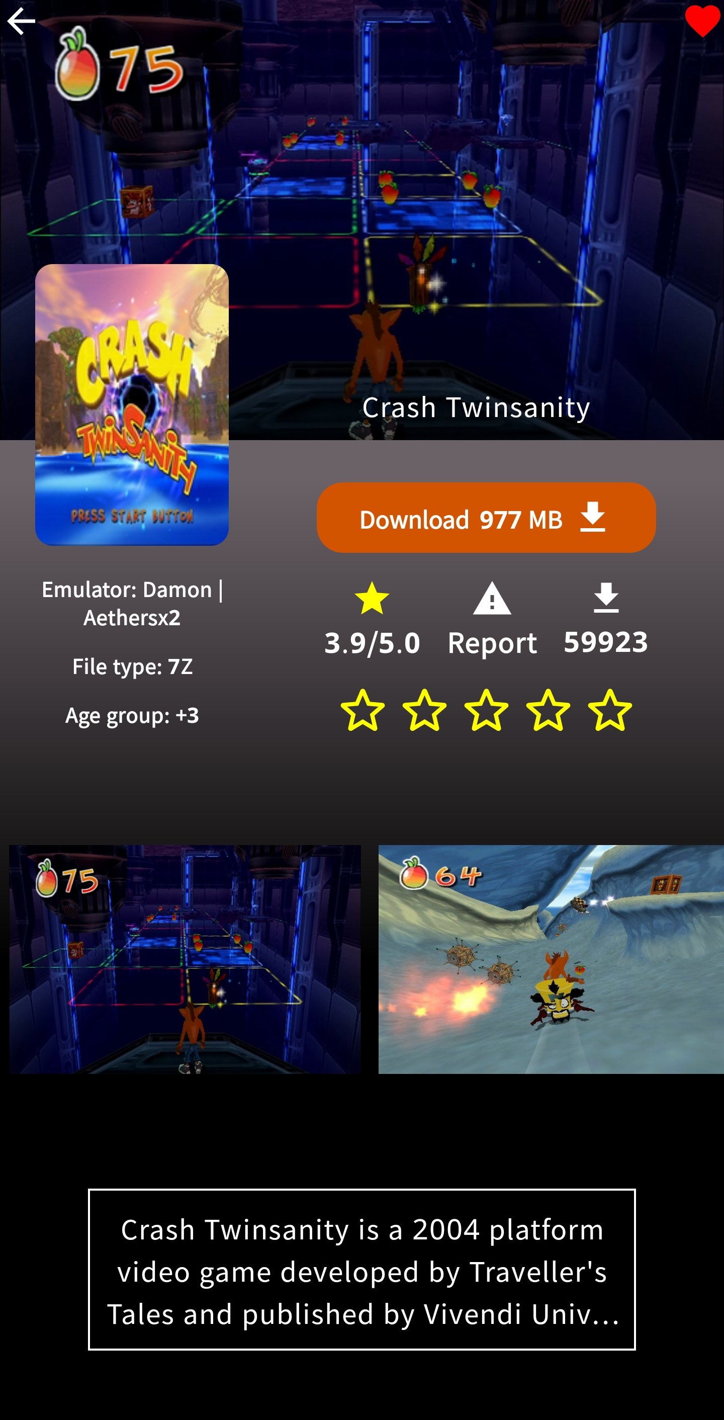 Emulator Games screenshot 2